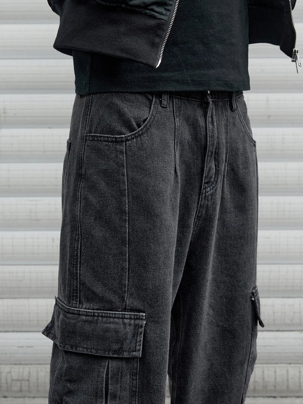 Y2k New Baggy Jeans Male Hip Hop Harajuku Trousers Wide | SAMAG