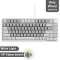 AJAZZ AK820/Pro Wireless Mechanical Keyboard Bluetooth 5.1 2.4G USB-C Wired Hot Swappable RGB Gaming Keyboard Gasket Mount with