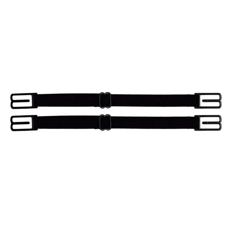 Anti-Slip Bra Strap Women Girl Adjustable Underwear Shoulder Belt Back Hasp Holders Buckle Belt Invisible Elastic Bra Strap Gift
