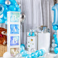 Transparent Letter Balloon Box Baby Shower Decorations Happy Birthday Wedding EID Decor 1st Birthday Party Supplies Balloon Box