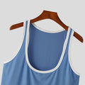 Summer Men's Skinny Gym Tank Tops Leisure Popular Sleeveless Sportwear Fashion Well Fitting Patchwork Bodybuilding Vest S-2XL