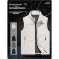 2025 Summer Men Outdoor Waterproof Quick Drying Cargo 5XL Vests Male Thin Mesh Breathable Waistcoats Climbing Sleeveless Jackets