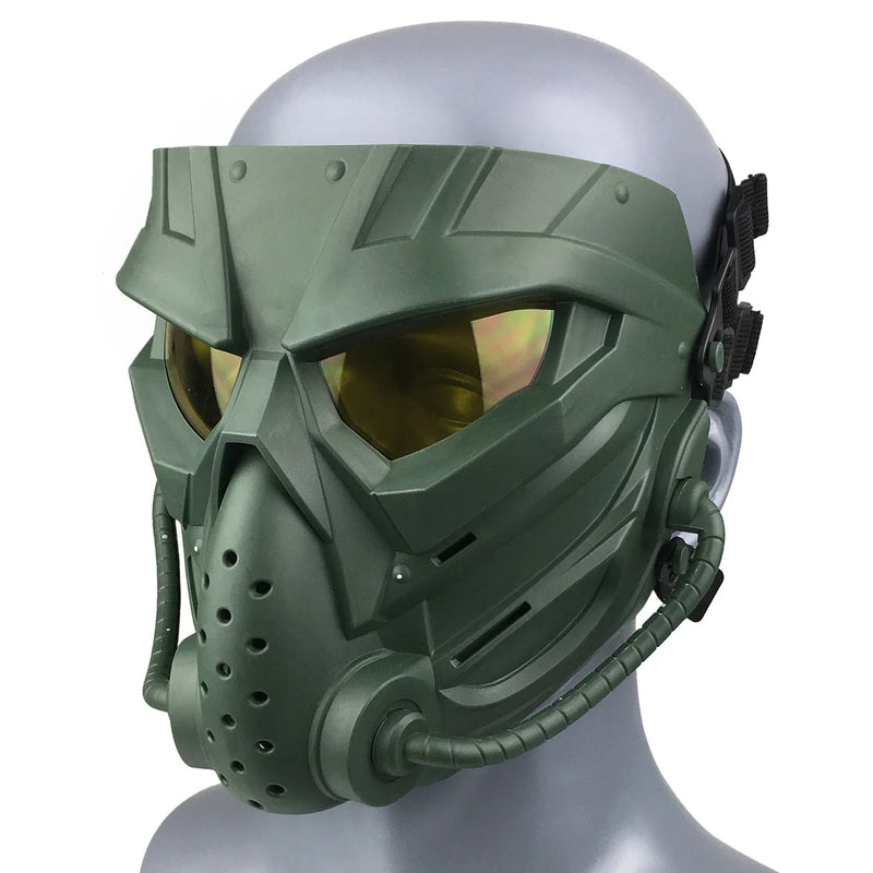 Full Face Protection-Mask Tactical Mask Alien Breathable | SAMAG