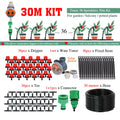 50-5M 1/4'' Hose Adjustable Drippers Automatic Watering Kit for Garden Greenhouse Home Outdoor Sprinkler Drip Irrigation System