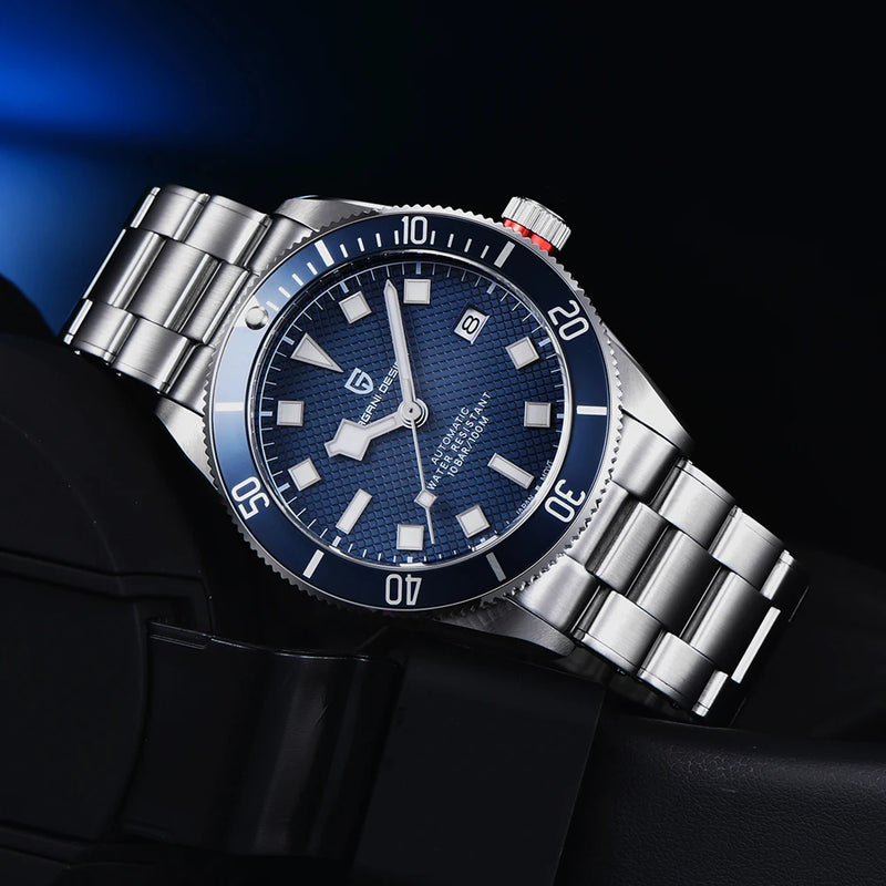 2025 New PAGANI DESIGN Retro Men's Watches NH35 Automatic Watch For Man Mechanical Wristwatch Luxury AR Sapphire Luminous Clock