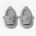 2024 Men EVA Shark Sandals Women Outdoor Beach Thick Soled Slippers Adult Non-slip Summer Slides Couple Cute Solid Color Shoes