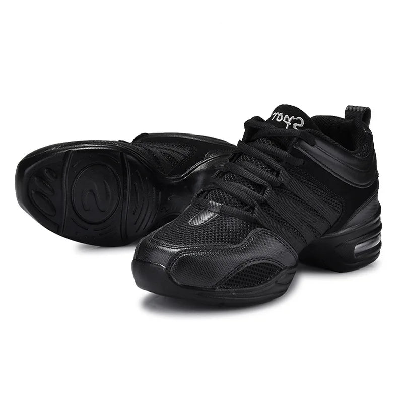 Large Size Women's Dance Shoes Soft Outsole Woman Breath Jazz Hip Hop Shoes Sports Sneakers Ladies Girl Modern Jazz Dancing 2026