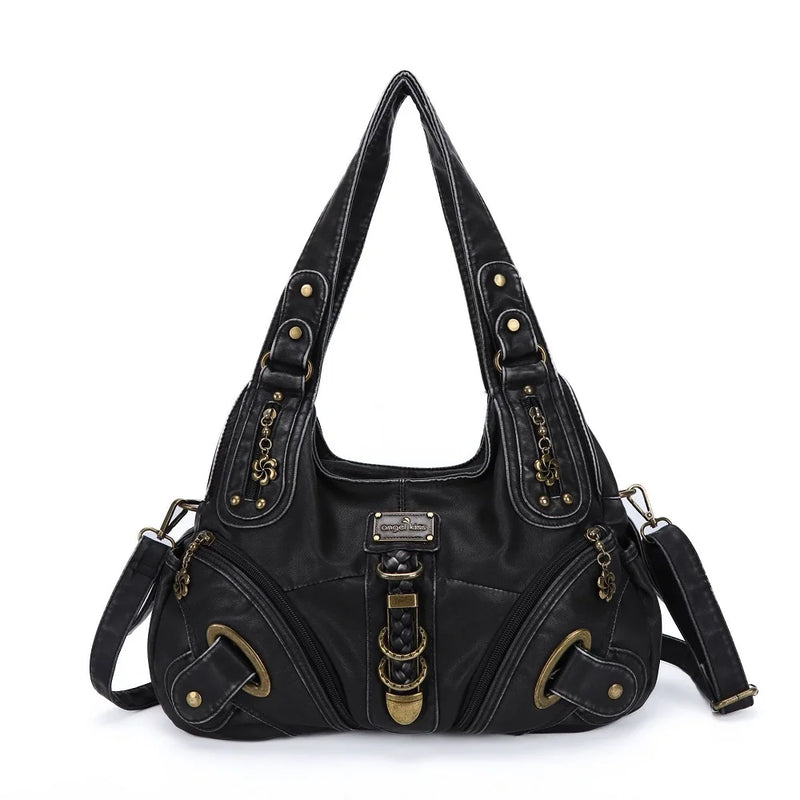 Vintage Women Handbags Shoulder Bag Top-handle Handbag Fashion Vintage Dumpling Pack Shoulder Bag Tote Bag Hobos Large Purse
