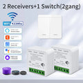 Wifi Smart Switch for Led Lighting Tuya Smart Life RF 433MHz Remote Voice Control Alexa Google Alice 1/2/3 Gang Wireless Switch