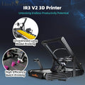 IdeaFormer IR3 Conveyor Belt 3D Printer with Extended Roller, 250×250×∞mm IR3 V2 Infinite Z Axis Belt 3D Printer