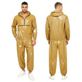 Men Waterproof Glossy Jacket Tops with Jogging Pants Hip | SAMAG