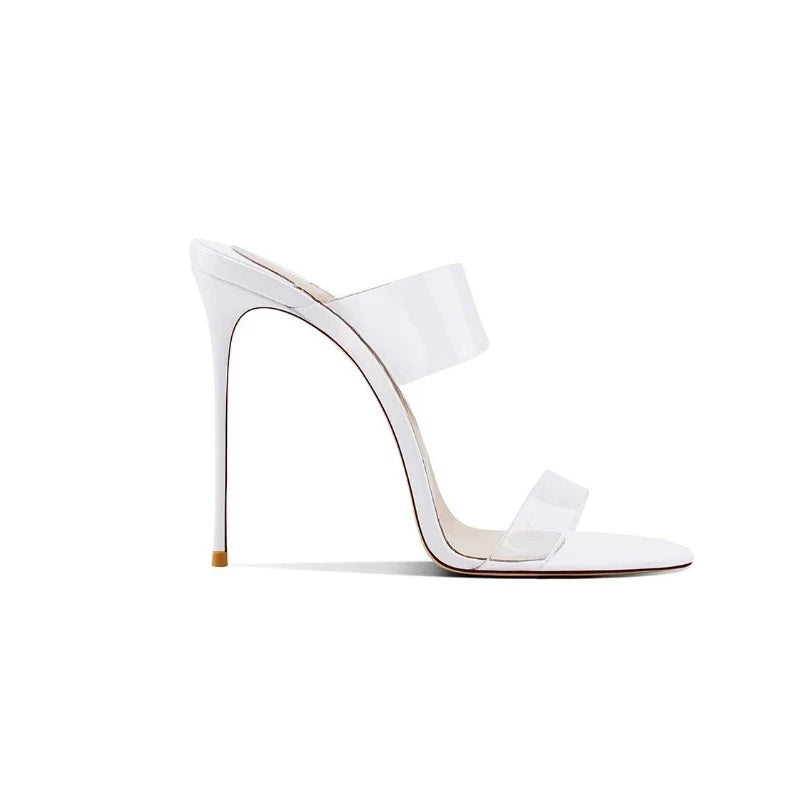 Transparent Sandals Drag Women's Stiletto High Heels Summer Fashion New Women's Slippers
