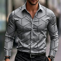 European American Trendy Men Geometric Branch Line | SAMAG