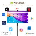 OFD 27 Inch Portable Smart Tv Interactive Digital Signage With Camera Battery Powered Touchscreen Android Display For Home