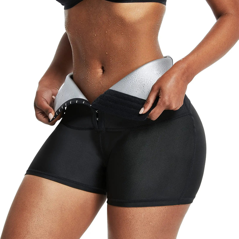 Sauna Sweat Shapewear Shorts Pants Thigh Slim Suit Waist Trainer Weight Loss Shaper Sweatsuit Fitness Compression Thermo Workout