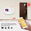 KERUI WIFI GSM Alarm System Kit W202 Home Security Protection Tuya Smart Support Alexa with Motion Detector Door Opening Sensor