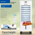 Oaks air conditioning fan cooling fan household water-cooled small refrigerator plus ice portable air cooler 220V Household use