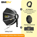 SMDV Flip 32 Quickly Release Parabolic Out Door Softbox for Godox Flash Soft box V1 AD100PRO AD300PRO V860III AD200