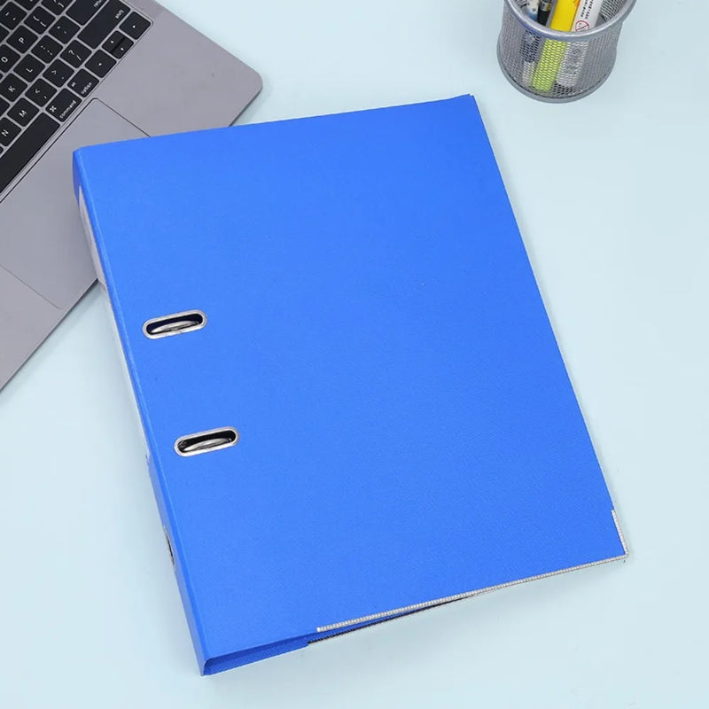 2 Ring Lever Arch File Portable High Capacity Folder Two Hole Binder Plastic Lever Arch A4 Binder Folders Office Supplies