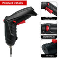 47PCS 3.6v 2PCS Cordless Screwdriver Set with Rechargeable Lithium Battery Household Electric Drill Tool for | SAMAG