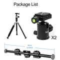 Selens Multi Angle Horizontal Tripod Extension Boom Arm Aluminum Alloy Photography Tripod Photo Studio Kits Photography Props