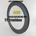 108/88/80/68/65/60mm Carbon Tubeless Clincher Road Bike Wheel 700C Rim Brake Disc Bicycle TT Triathlon Track Fixed 28mm 30mm