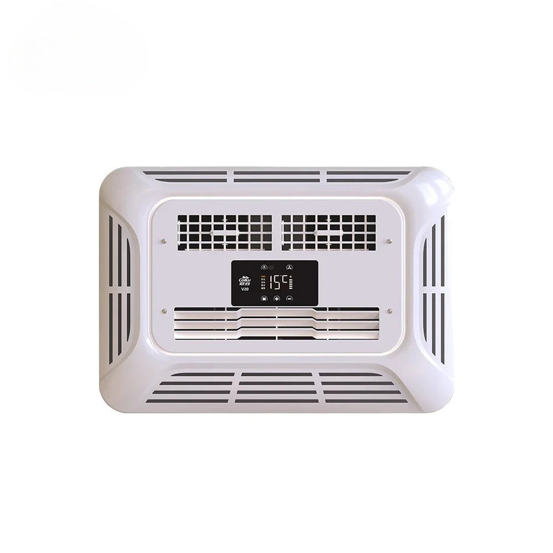 Battery AC System V20 Cabin Dc 12v 24v Car Rv Electric Rooftop Integrated Parking Truck Air Conditioner