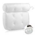 1 Spa Bathtub Pillow with Anti Slip Suction Cup for Neck and Back Support, Bathroom Accessory, Bathtub/Bathroom Accessory