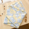 Cartoon Animal Baby Bath Towel, Soft Newborn Hooded Bath Towel, Small Blanket, Toddler Bathrobe, Warm Wrap Towel, Suitable for Both Boys and Girls