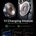 LISEN for Magsafe Car Mount Charger 15W, [360° Rotation] iPhone Wireless Car Charger Magnetic Foldable Car Phone Holder