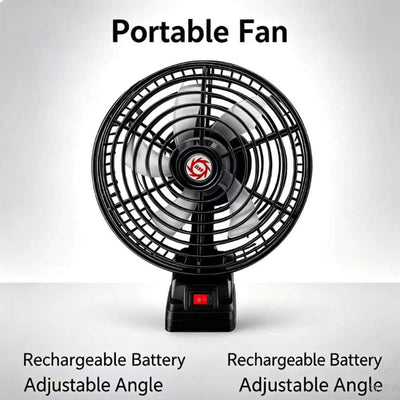 Dayi 21V Brushless Camping Fan, Portable Outdoor with Battery Clip, Cordless for | SAMAG