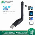 150Mbps WIFI Adapter Wireless Network Card MT7601 USB LAN Wi - Fi Receiver Dongle Antenna 802.11 B/g/n for PC Windows | SAMAG