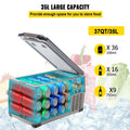 32L/42L Car Portable Electric Cooler Compressor Cooling with Digital Display Temp Control for Home, Outdoor, Camping and Travel