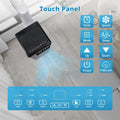 8000 BTU Portable Air Conditioner 3 in 1 Cool Dry Fan Portable AC Unit with Sleep Mode 24H Timer Remote Control Complete Window Vent Kit Portable Air Conditioner for Bedroom Apartment Up to 350 Sq Ft