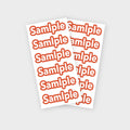 2 Sheets 12pcs Custom Name Stickers for Kids and Adults, Personalized Labels, Ideal for School, Bottles, and Gifts,Easy to Apply