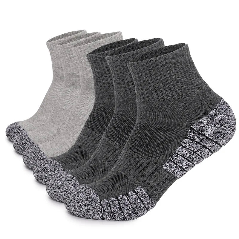 6 Pairs Outdoor Sports Socks Thickened Towel Bottomed | SAMAG
