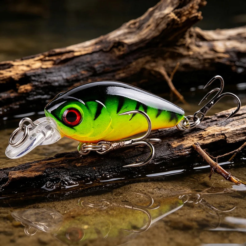 Fishing Lures Minnow Sinking Wobbler Carp Hard Bait 4.5cm | SAMAG
