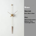 Modern Wall Clocks Creative Clock Wall Minimalist Living Room Clocks Luxury Watches Elegant Room Ornaments Home Decoration
