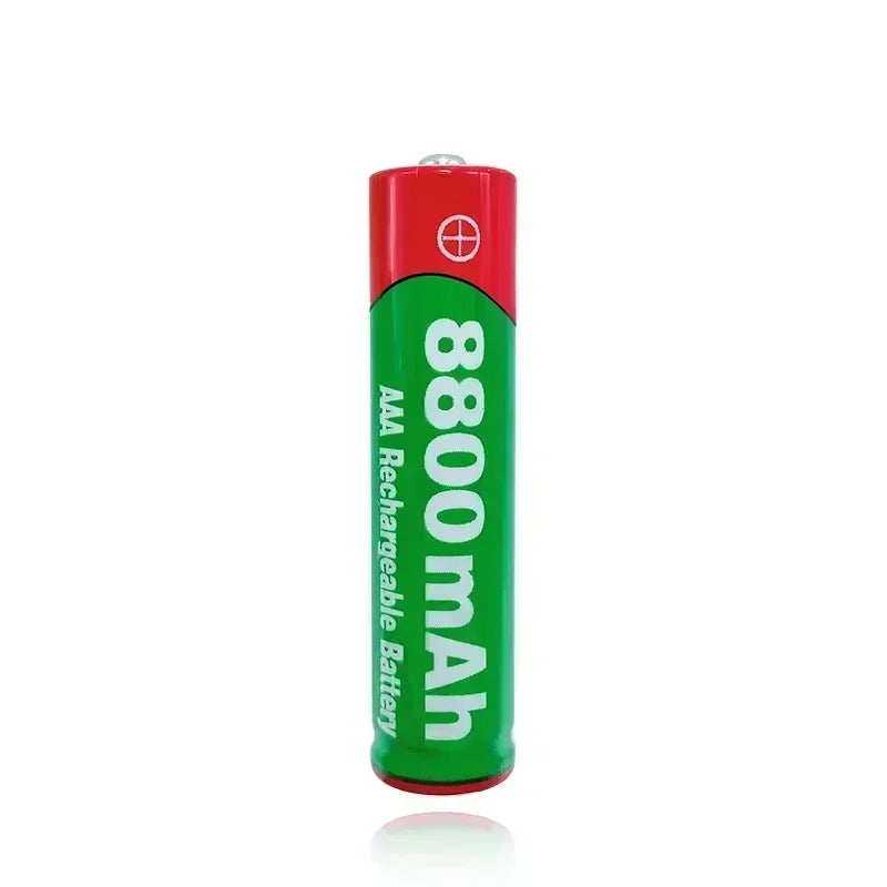 NEW AAA Rechargeable Battery 8800mAh 1.5V New Alkaline Rechargeable AAA Battery for Led Light Toy MP3 Long Life