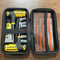 All-Vehicle Repair Kit - Multi-Tool Set with 5 Self-Tapping Screws & Rubber Cement, Portable Flat Tire Fix for Roadside