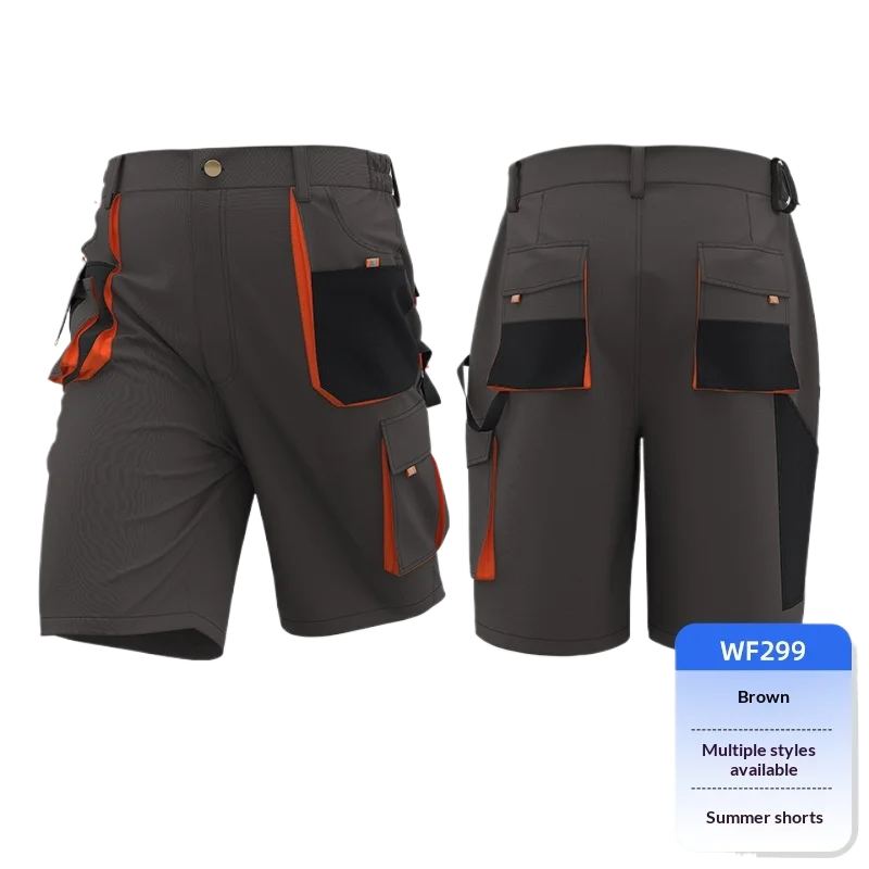 Men's Work Cargo Shorts Outdoor Multi-Pocket Wear | SAMAG