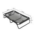 Elevated Dog Bed for Large Medium Dogs Summer Cooling Winter Warm Pet Cot Four Seasons Outdoor Indoor Use for Golden