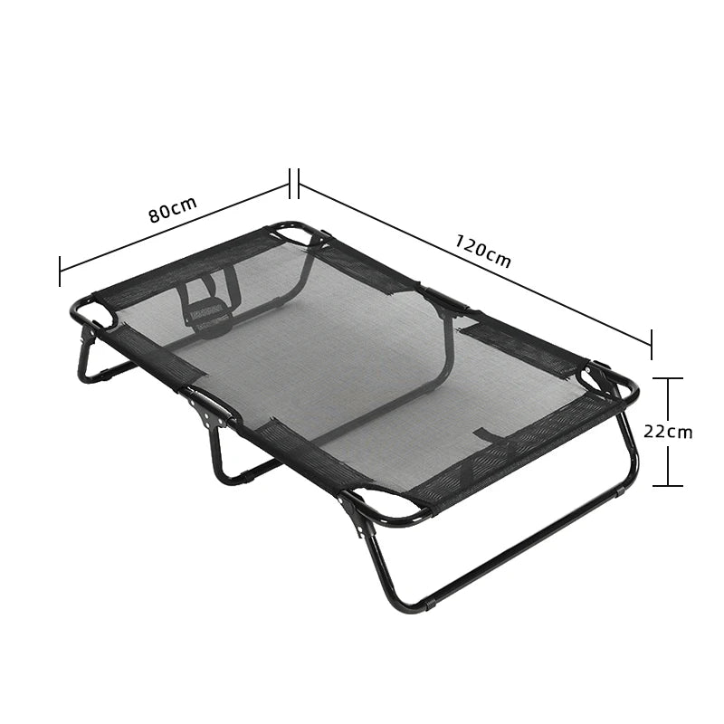 Elevated Dog Bed for Large Medium Dogs Summer Cooling Winter Warm Pet Cot Four Seasons Outdoor Indoor Use for Golden