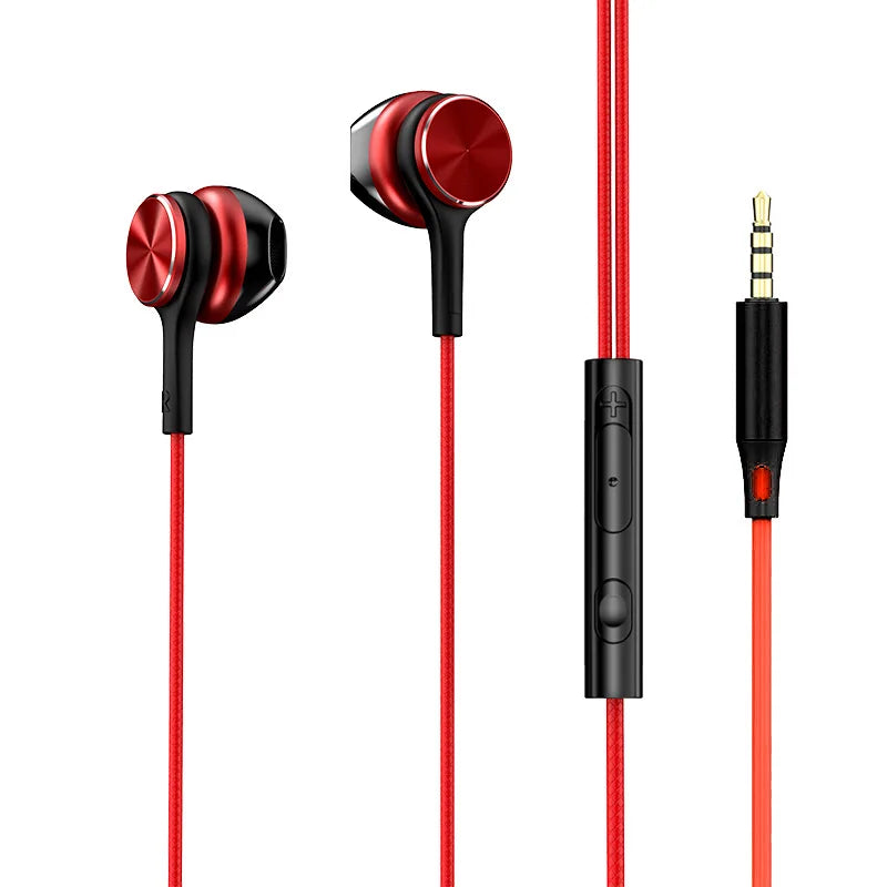 Type C Wired Headphones HiFi Stereo Volume Control Headset With HD Mic 3.5mm Earphones For Samsung Galaxy  iPhone 17 16 Earbud