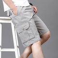 Men's Work Cargo Shorts Summer Casual Baggy Sports Gym | SAMAG