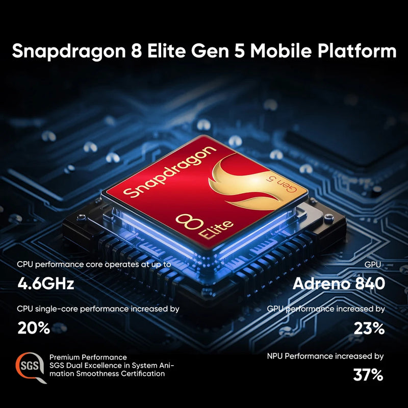 HONOR Magic8 Pro Global Version Snapdragon 8 Elite Gen 5 6.71" OLED Display 7100mAh Battery 100W SuperCharge Support eSIM NFC