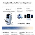 2026 NEW Ugreen PB728 200W 25000MAH Portable Power Bank With Screen And 65cm Data cable Cell Phone Power Bank 3C Certification