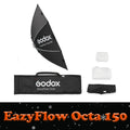 Godox EazyFlow Octa 60/90/120/150 Foldable Softbox Quick Release Portable Lighting Diffuser for Photography Studio
