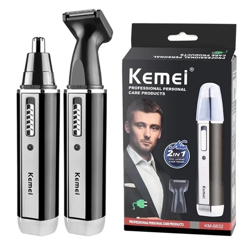 Kemei Rechargeable All in One Hair Trimmer for Men&women Electric Shaver Beard Trimmer Face Nose Ear Eyebrow Trimmer for Nose