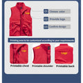 Autumn Winter Comfortable Versatile Windproof Casual Vest Outdoor Leisure Fishing Men Leather Vest Men Fashion Breathable Vest